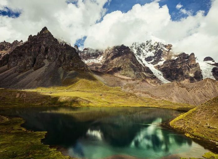 The Siete Lagunas (7 Lakes) trek offers an…